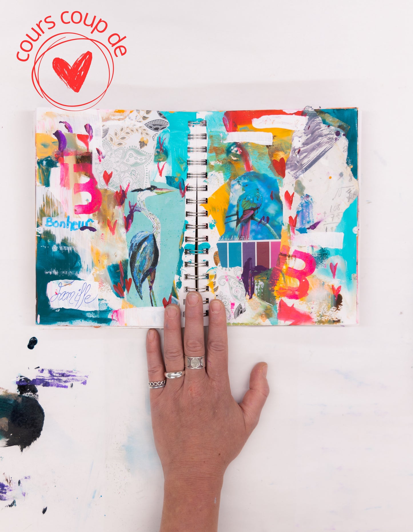 Les carnets de Marie: L’art de créer un cahier artistique unique et exceptionnel