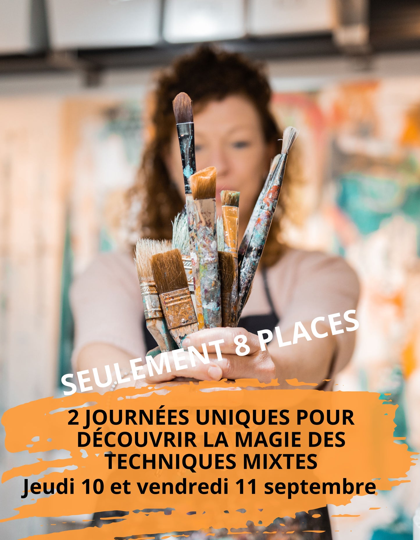 ATELIER UNIQUE ET EXCLUSIF: Le seul de septembre: jeudi 10 et vendredi 11 septembre 2026