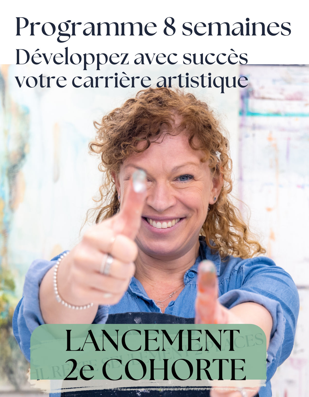 2e cohorte: Coaching et accompagnement de 8 semaines- Monétiser votre art pour une carrière artistique profitable et rentable