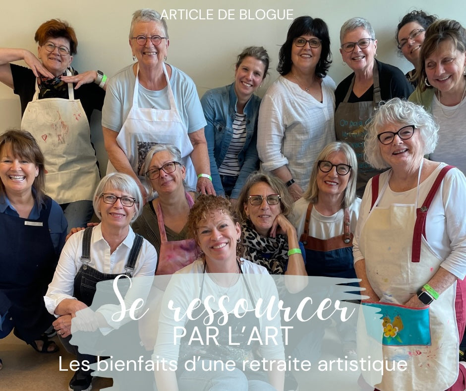 Se ressourcer par l'art : Les bienfaits de vivre une retraite artistique