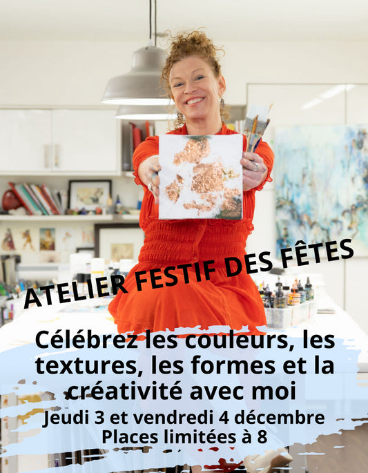 ATELIER FESTIF DES FÊTES: Jeudi 3 et vendredi 4 décembre