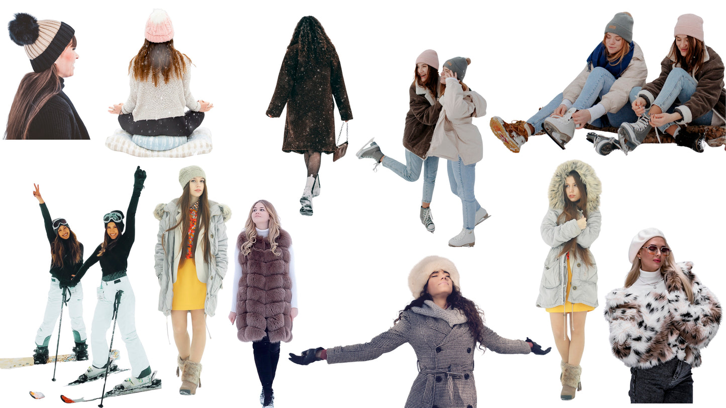 NOUVEAUTÉ: Ebook digital- La magie des collages volume 1: L'hiver inspirant