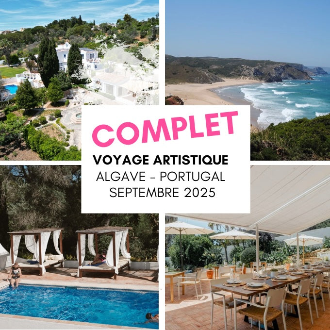 COMPLET Retraite artistique, octobre 2025, Algarve, portugal